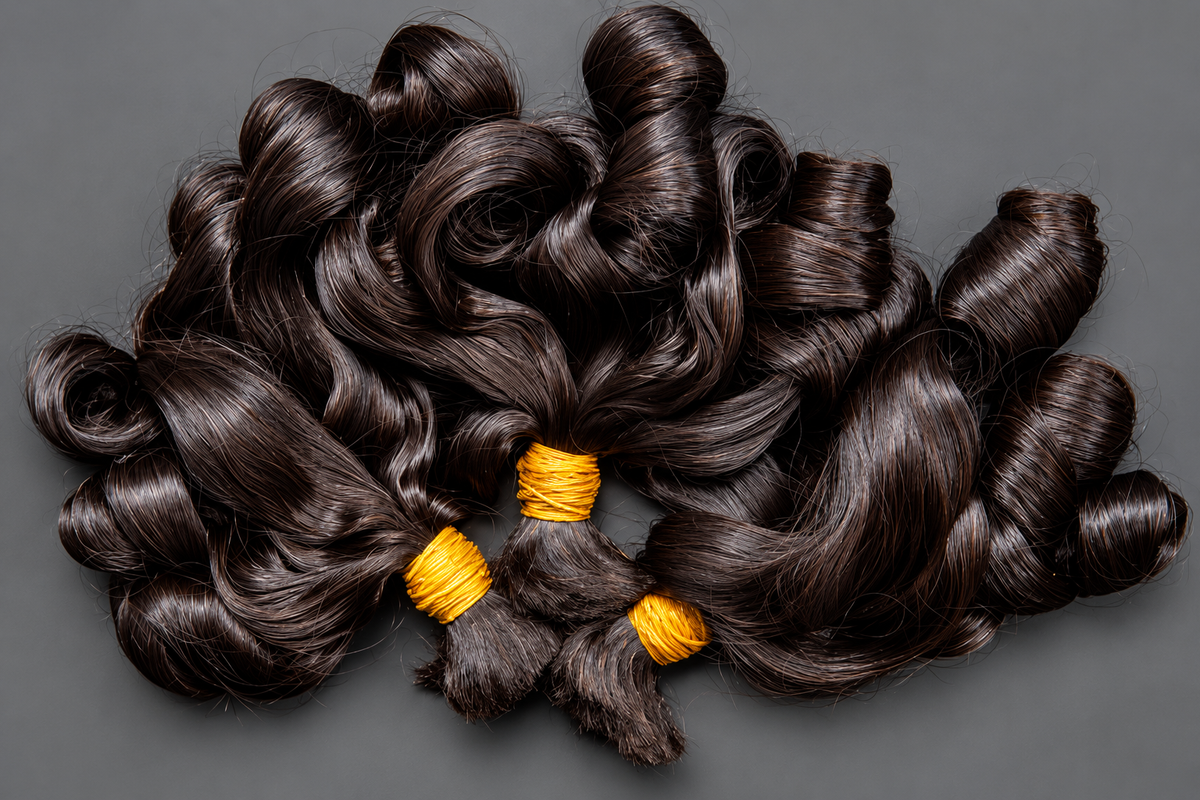 Bouncy Super double drawn Bulk 100g