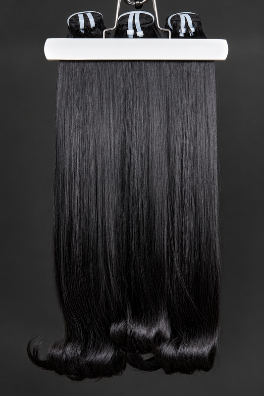 Blunt Tip bone straight Super double drawn Bundle 100g