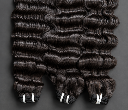 Deep ocean wavy Super double drawn bundle (100g)