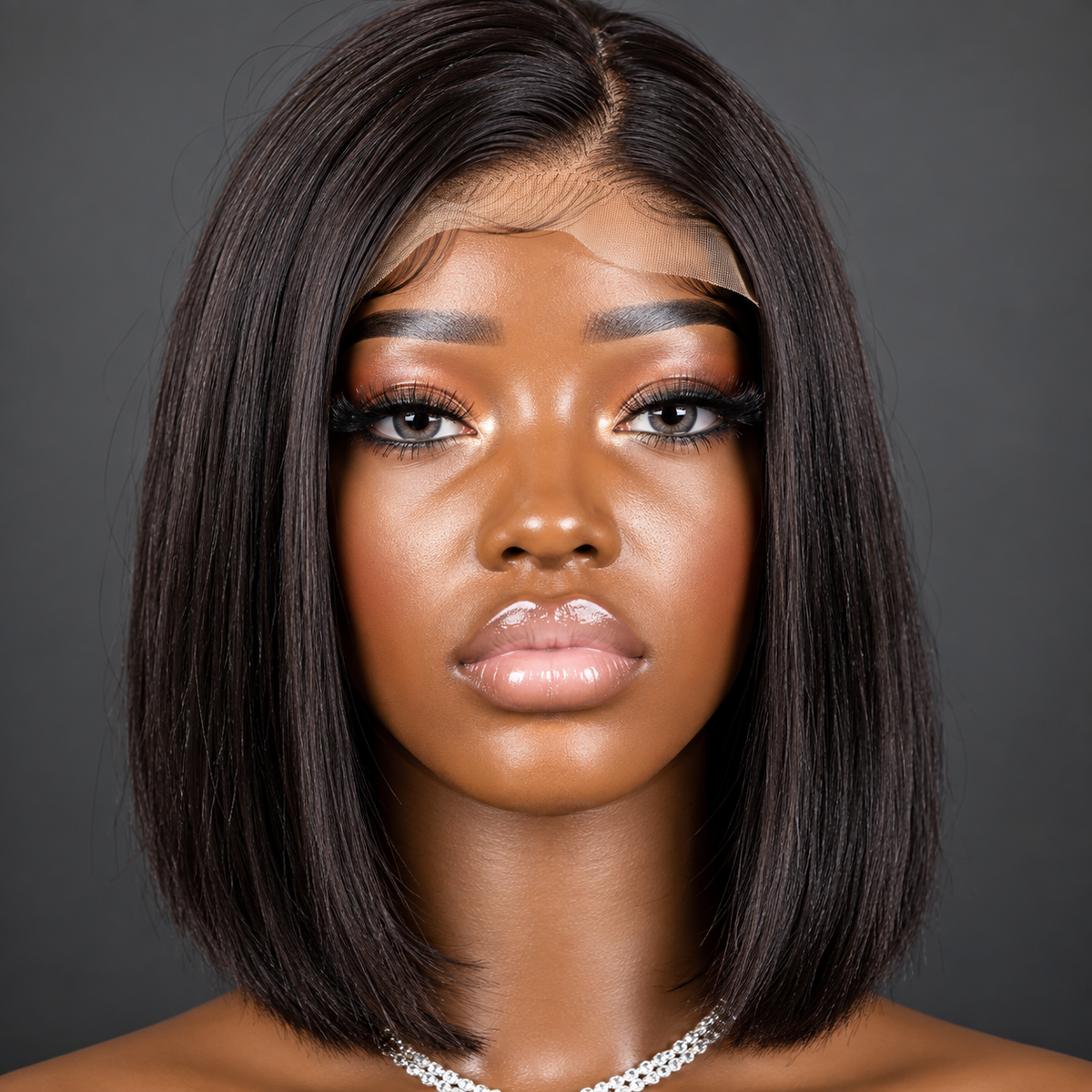 12” bob cut layer C part Wig