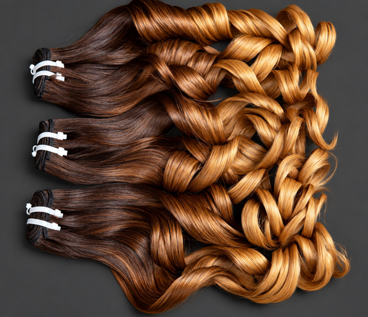 Gold tip wavy Single-donor Bundle 100g