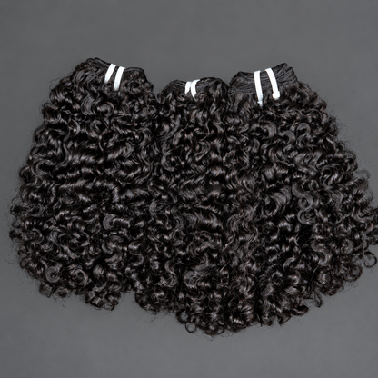Kinky Eurasian Curly Super double drawn Bundle 100g