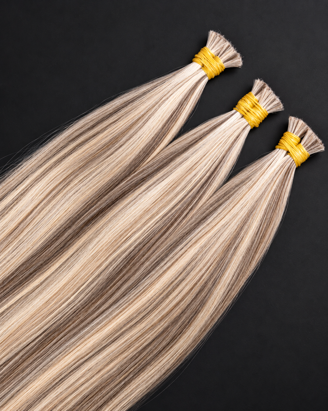 Piano ash blonde virgin BULK