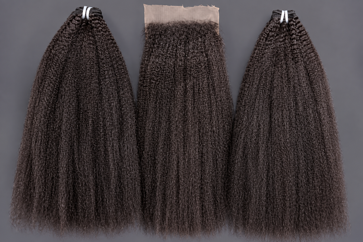 Yaki Straight Super double drawn Bundle 100g