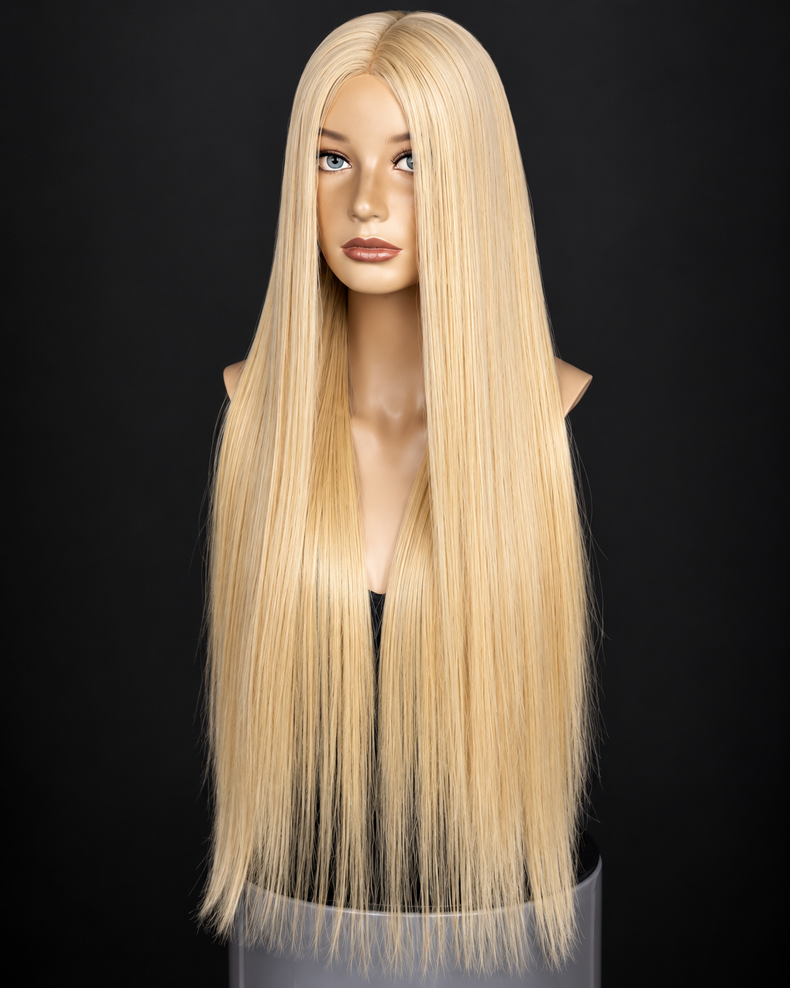24” blonde frontal virgin Wig