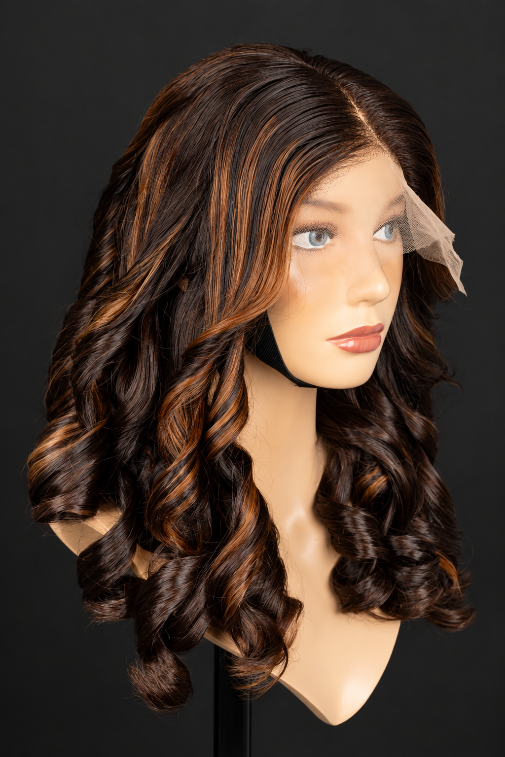 16” piano bouncy Wig