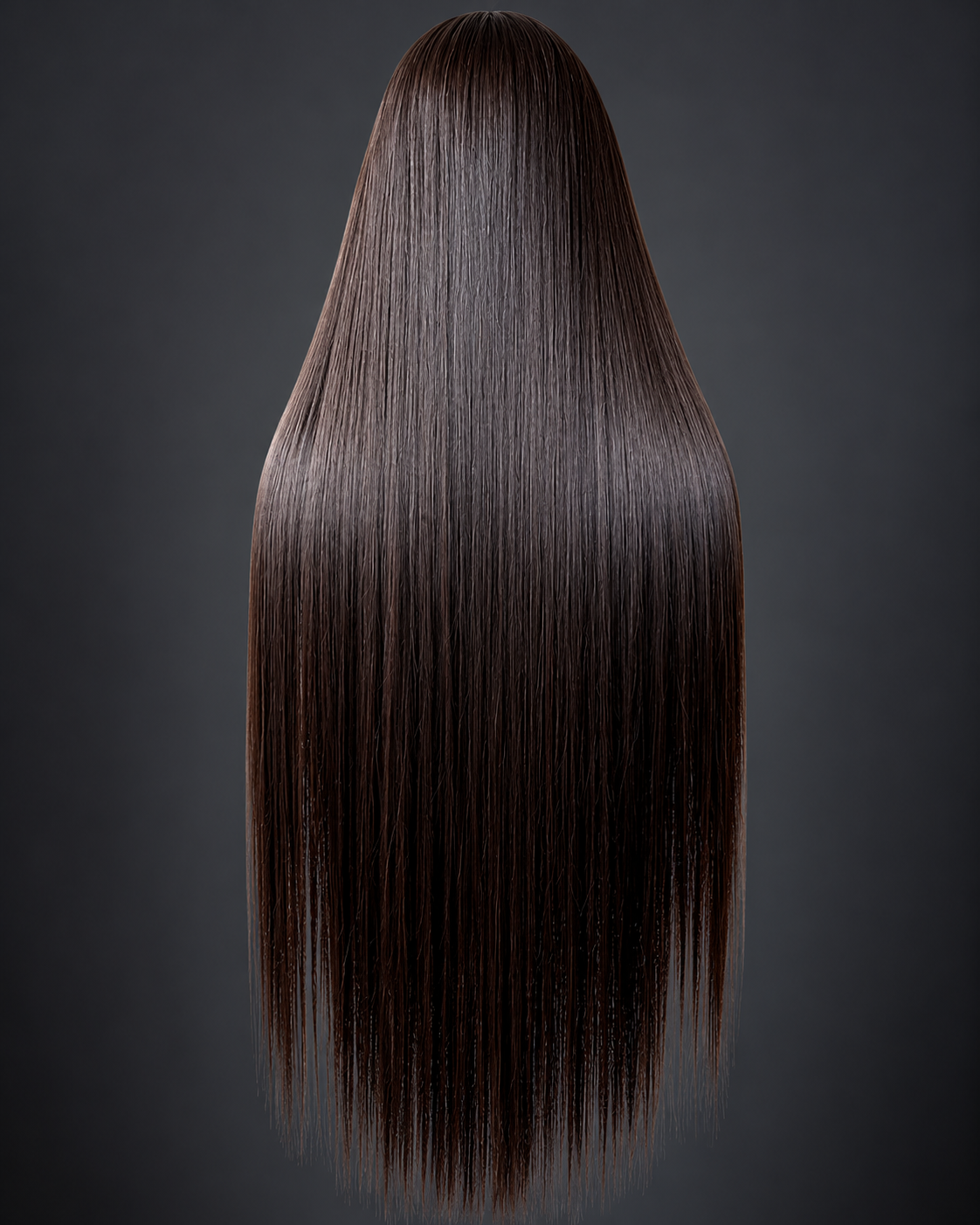 30″ frontal bone straight Wig