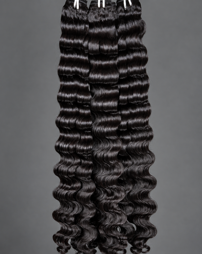 Deep ocean wavy Super double drawn bundle (100g)