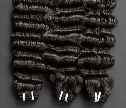 Deep ocean wavy Super double drawn bundle (100g)